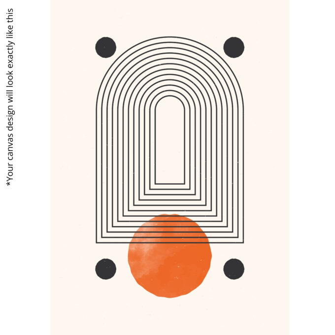 Crimson Gateway Canvas Wall Art - Image 5