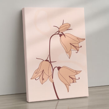 Blush Bloom Canvas Wall Art