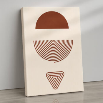 Geometric Balance Canvas Wall Art