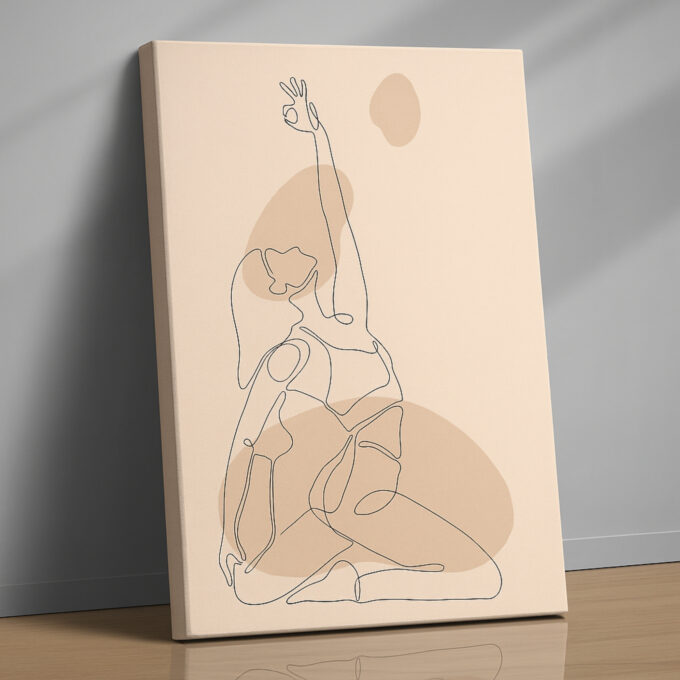 Graceful Reach Canvas Wall Art