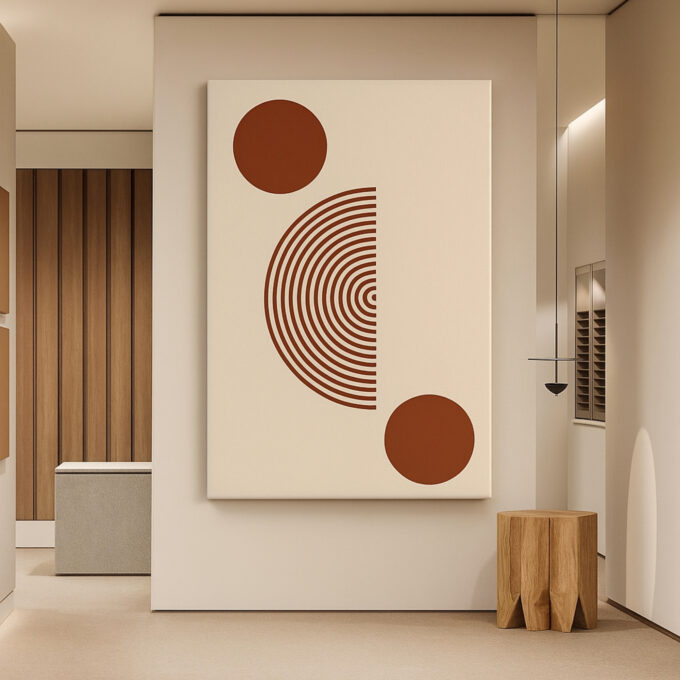 Dual Harmony Canvas Wall Art - Image 3