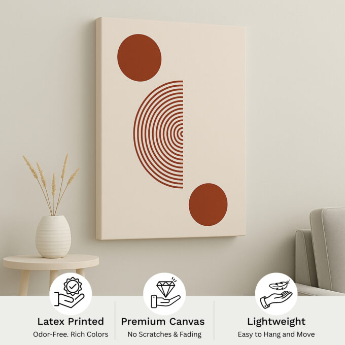 Dual Harmony Canvas Wall Art - Image 4