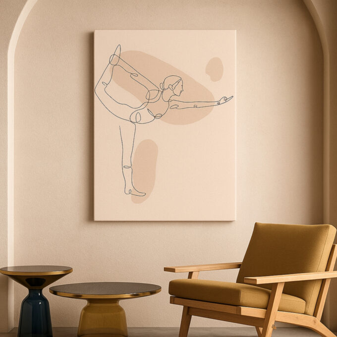 Poised Balance Canvas Wall Art - Image 3