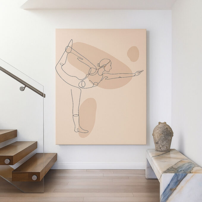 Poised Balance Canvas Wall Art - Image 2