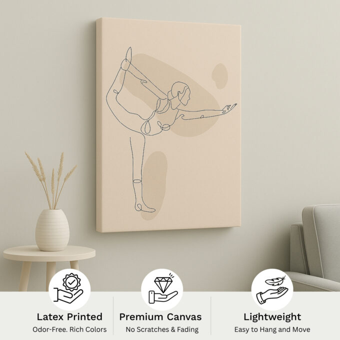 Poised Balance Canvas Wall Art - Image 4