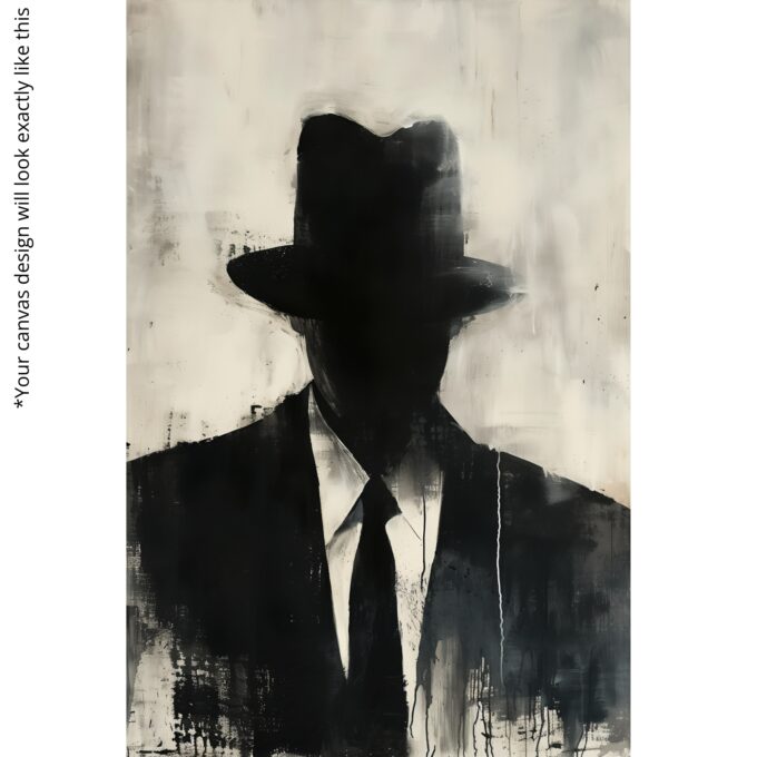 Faceless Enigma – Movies & Anime Canvas Wall Art - Image 5