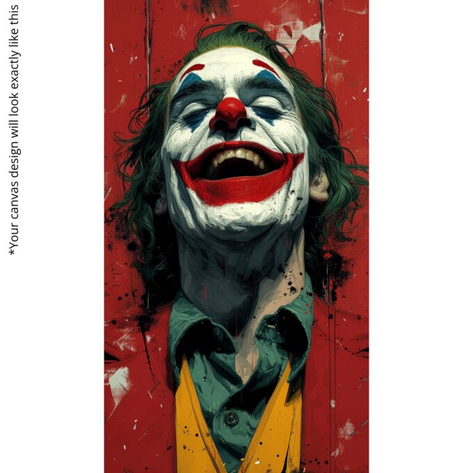 Maniacal Laughter – Movies & Anime Canvas Wall Art - Image 5