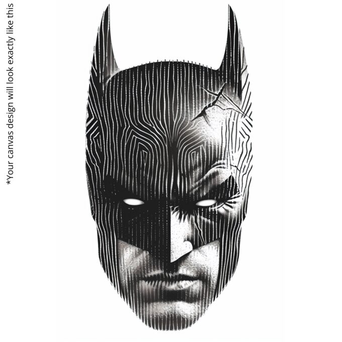 Shadowed Vigil – Movies & Anime Canvas Wall Art - Image 5