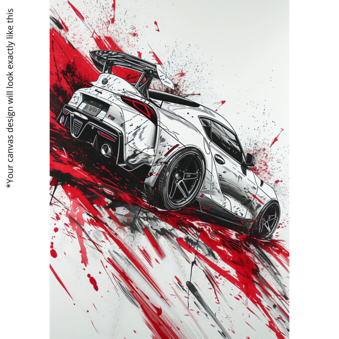 Drift Fury – JDM Drift Car Wall Art - Image 5