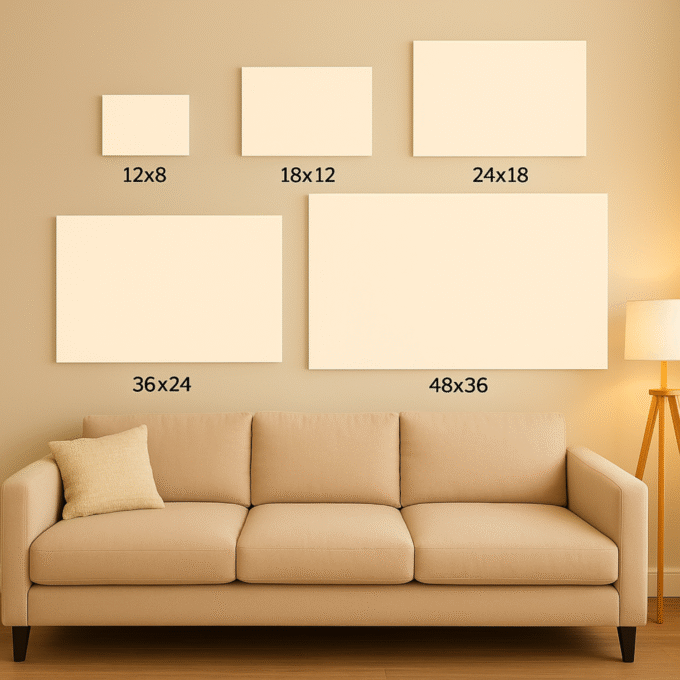 Canvas Print of Horizon Reverie – Dreamlike Landscape Art | Artfy