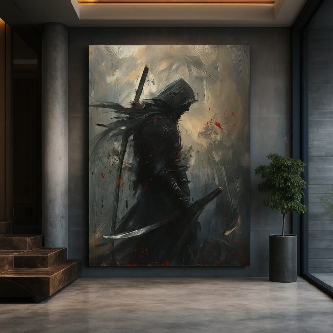 Shadow Reaper Canvas Wall Art - Image 2