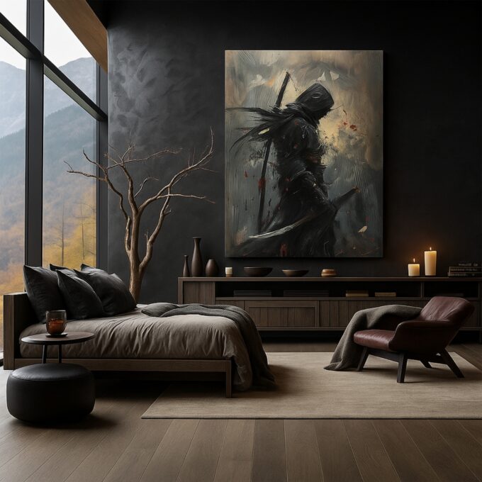 Shadow Reaper Canvas Wall Art - Image 3