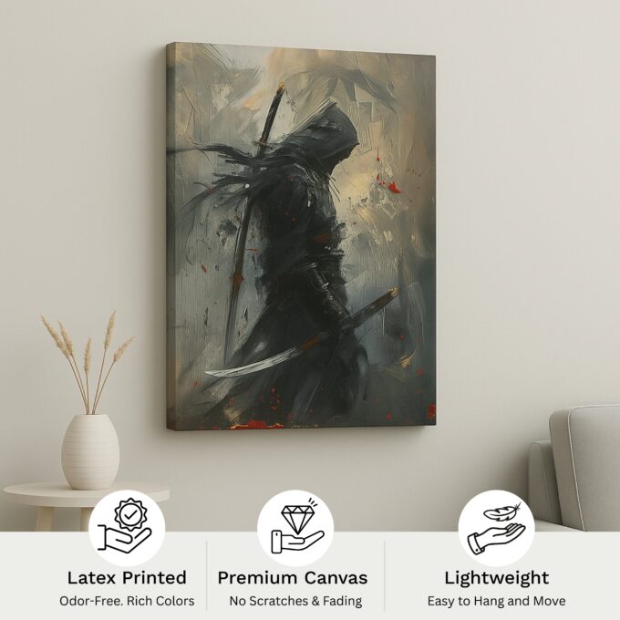 Shadow Reaper Canvas Wall Art - Image 4