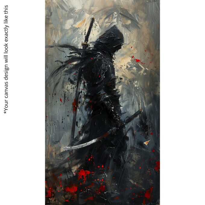 Shadow Reaper Canvas Wall Art - Image 5