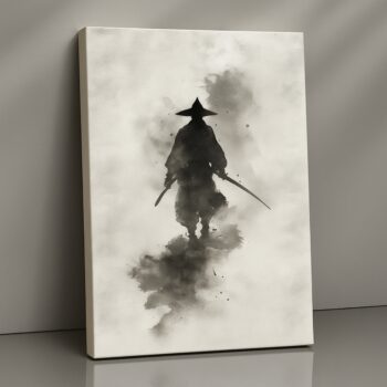 Inkblade Wanderer Canvas Wall Art