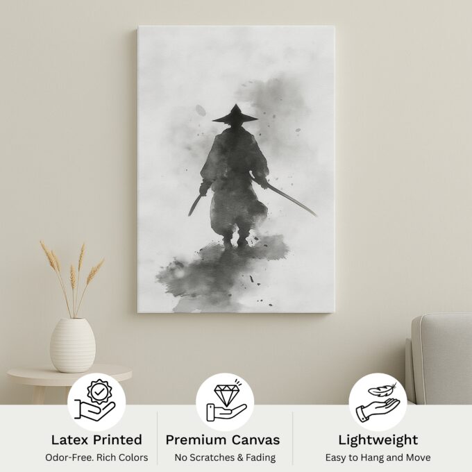 Inkblade Wanderer Canvas Wall Art - Image 4