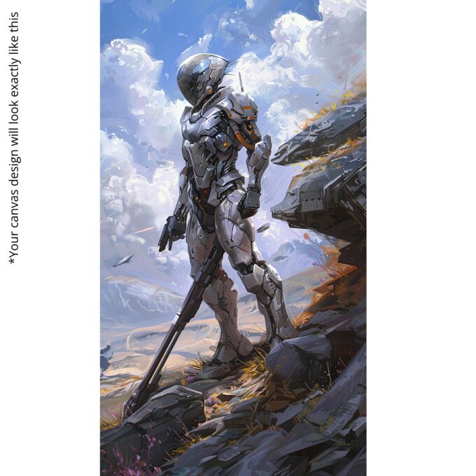 Steel Horizon Canvas Wall Art - Image 5