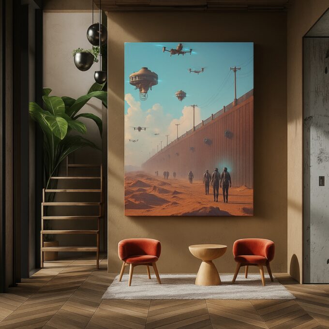 Dune Recon Canvas Wall Art - Image 2