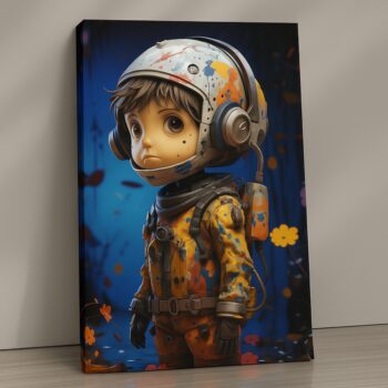 Astro Sprout Canvas Wall Art