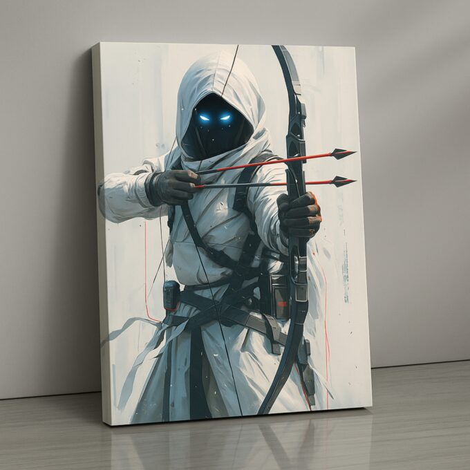 Phantom Archer Canvas Wall Art