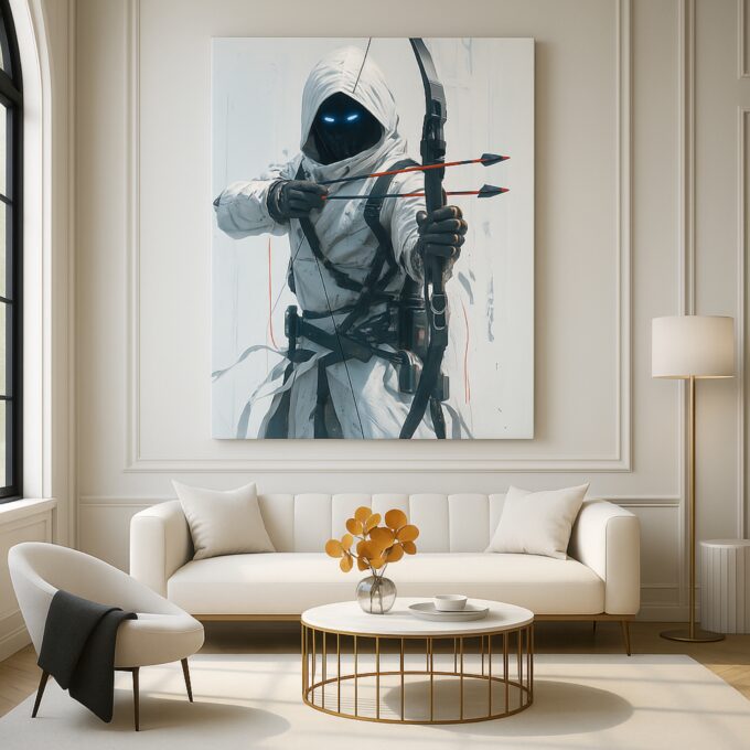 Phantom Archer Canvas Wall Art - Image 2
