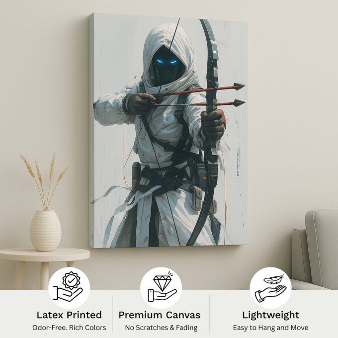 Phantom Archer Canvas Wall Art - Image 4