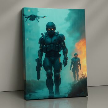 Storm Unit Canvas Wall Art
