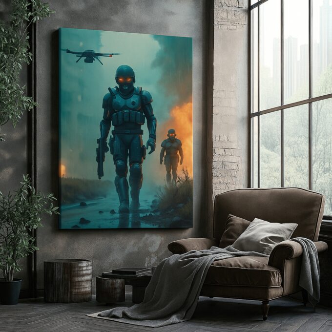 Storm Unit Canvas Wall Art - Image 2