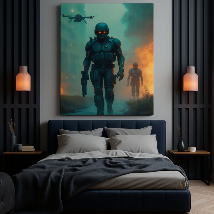 Storm Unit Canvas Wall Art - Image 3