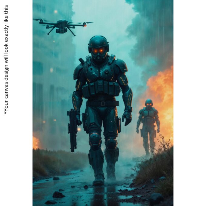 Storm Unit Canvas Wall Art - Image 5