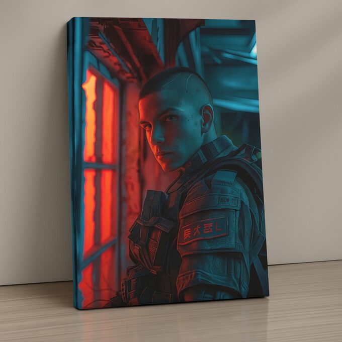 Ember Protocol Canvas Wall Art