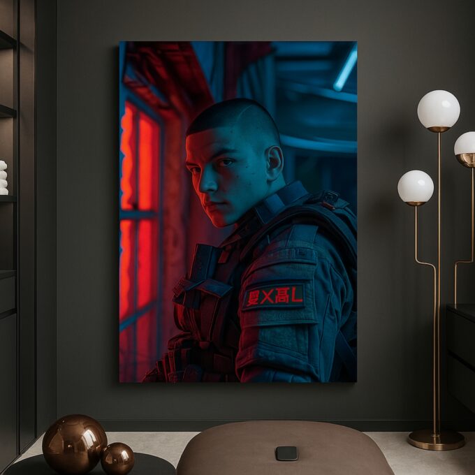 Ember Protocol Canvas Wall Art - Image 2