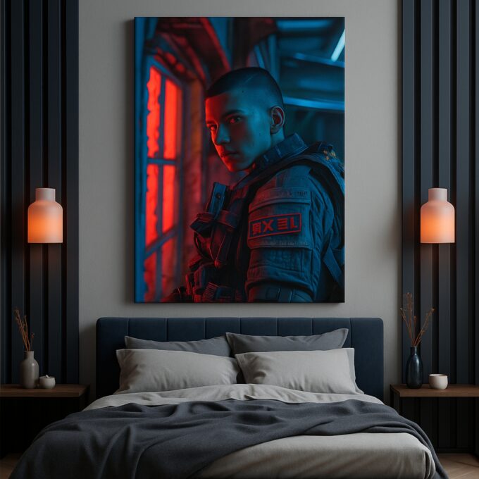 Ember Protocol Canvas Wall Art - Image 3