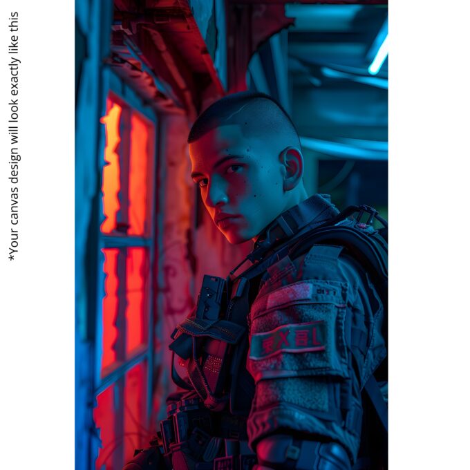 Ember Protocol Canvas Wall Art - Image 5