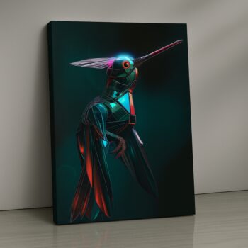 Quantum Hummer Canvas Wall Art