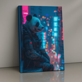 Panda Recon Canvas Wall Art