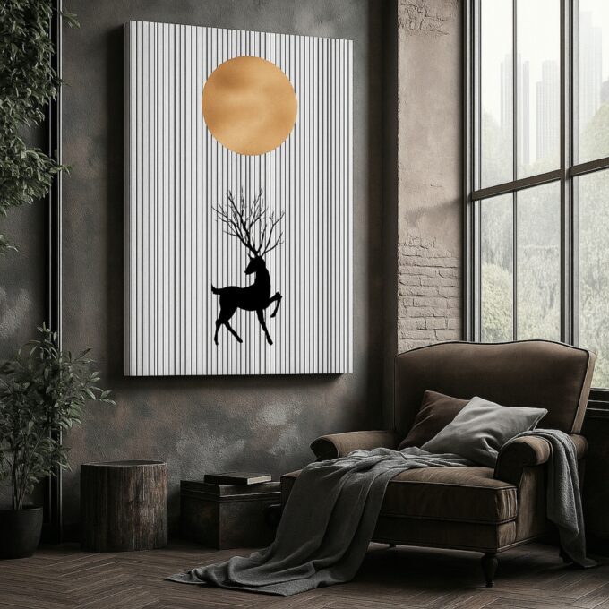Solar Grace Canvas Wall Art - Image 2