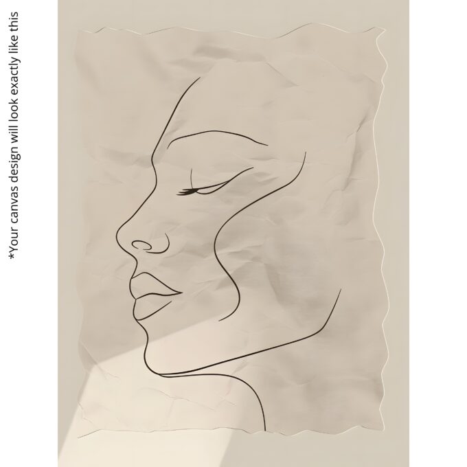 Serene Edge Canvas Wall Art - Image 5