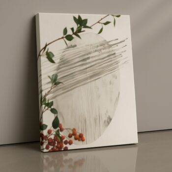 Natural Veil Canvas Wall Art