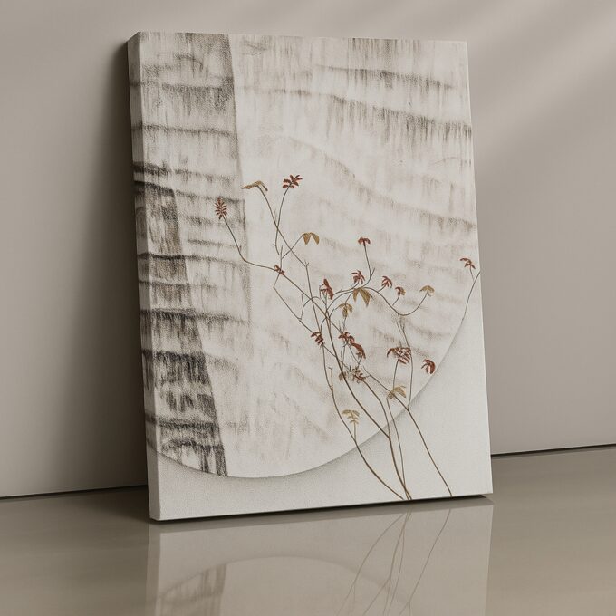 Whisper Bloom Canvas Wall Art