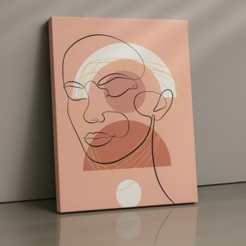 Echo Face Canvas Wall Art