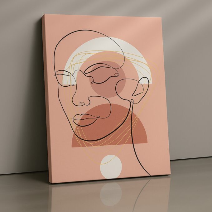 Echo Face Canvas Wall Art