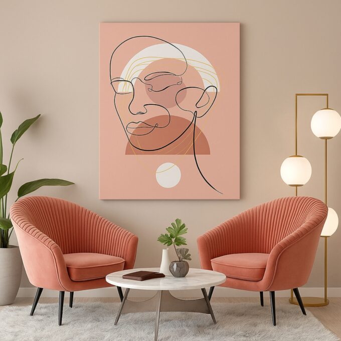 Echo Face Canvas Wall Art - Image 2