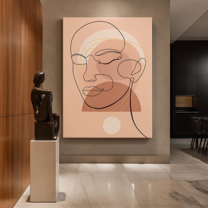 Echo Face Canvas Wall Art - Image 3