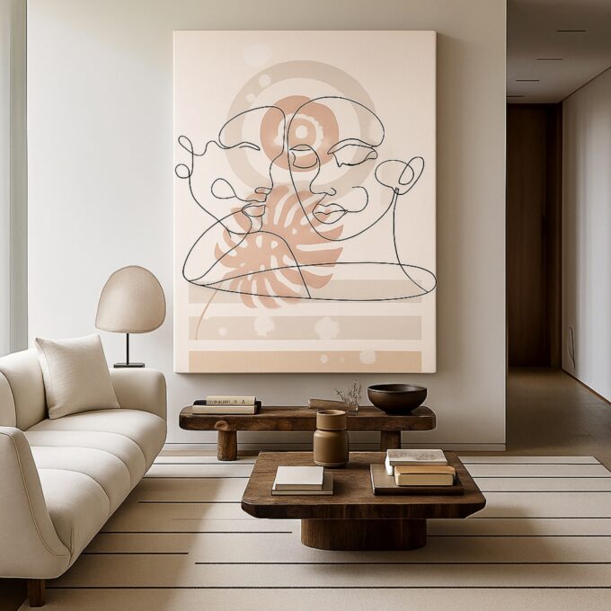 Inner Flow Canvas Wall Art - Image 3