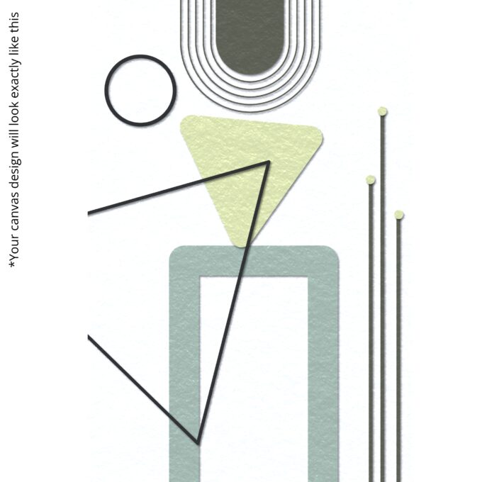 Geometric Poise Canvas Wall Art - Image 5