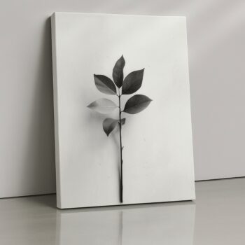 Still Stem Canvas Wall Art