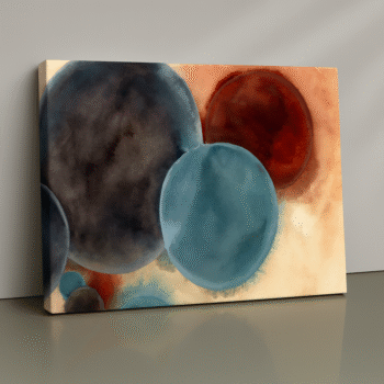 cosmic orb abstract atmospheric canvas