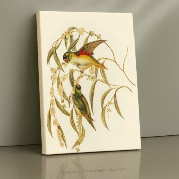 Willow Songbirds bird canvas wall art by Artfy Canvas – peaceful nature-inspired décor.