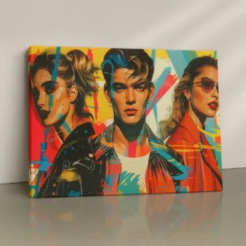 Urban Icons modern culture abstract canvas